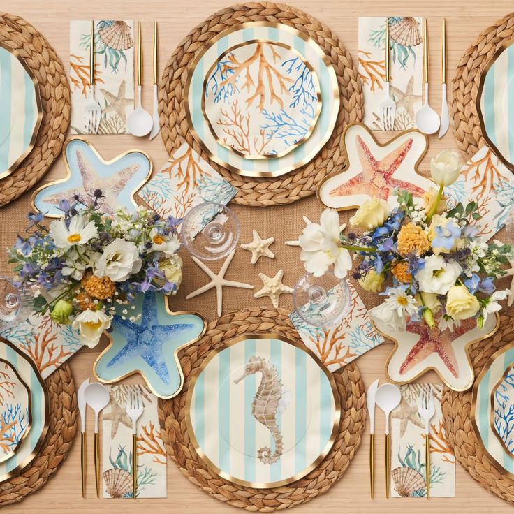 beach baby centerpiece ideas