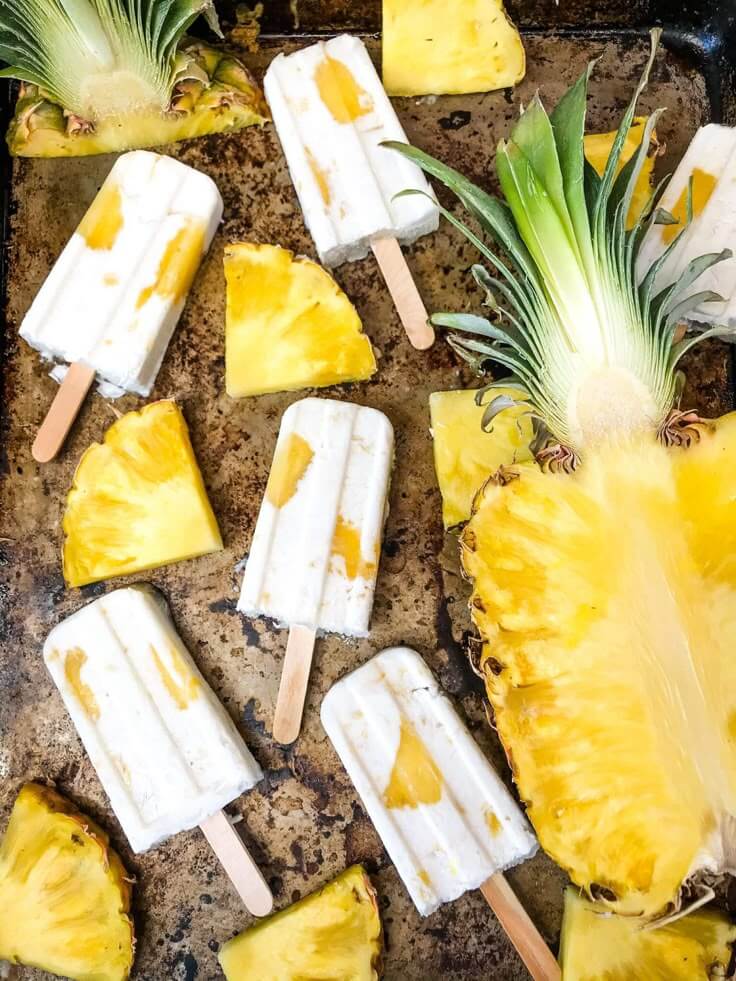 pineapple popsicles