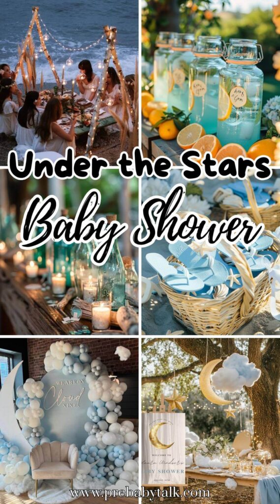 under the stars baby shower