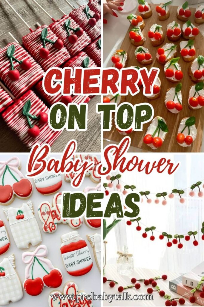 cherry on top baby shower