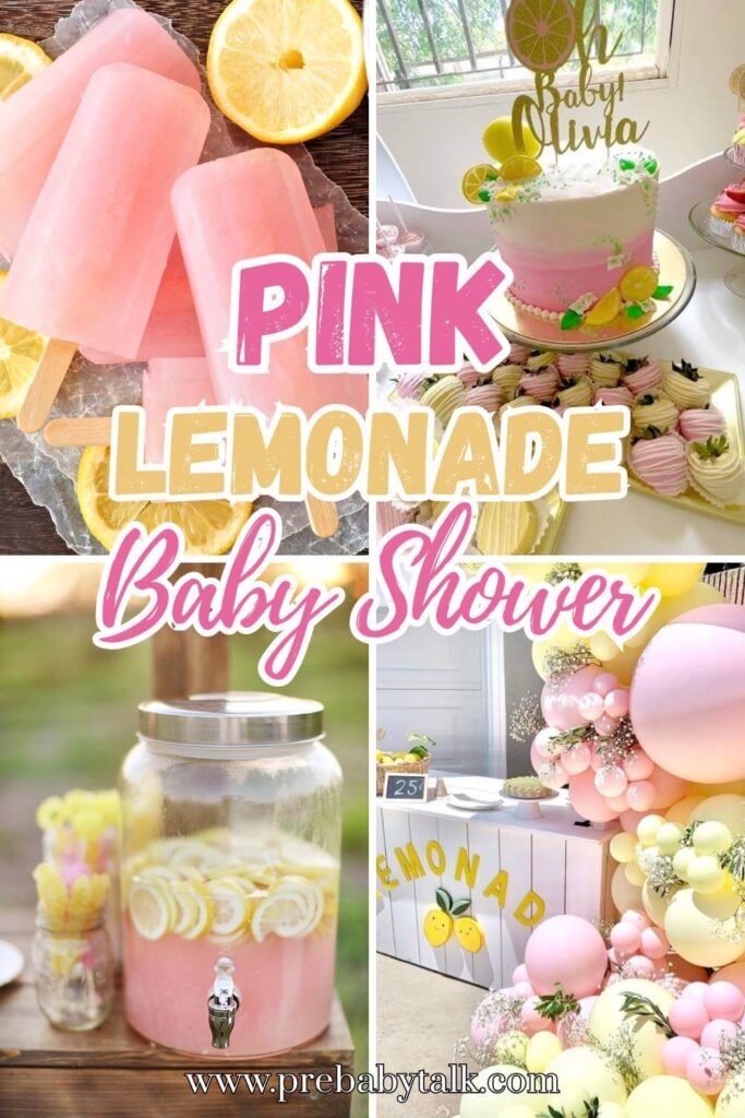 pink lemonade baby shower