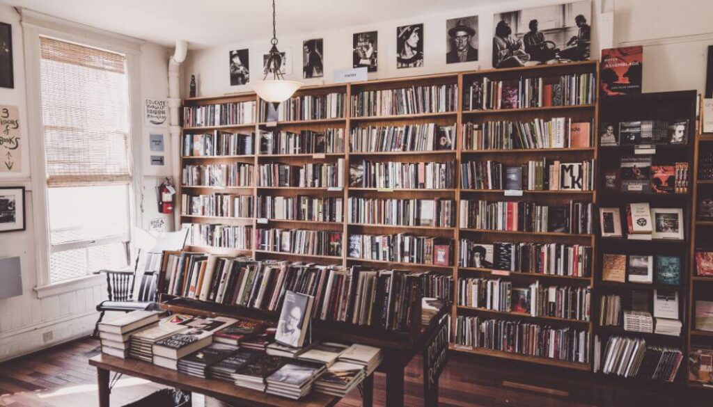 vintage bookstore