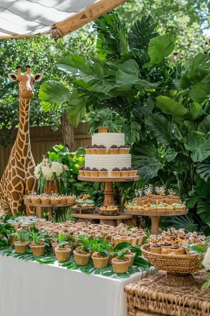 safari adventure baby shower food ideas
