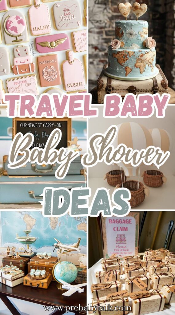 travel baby shower ideas