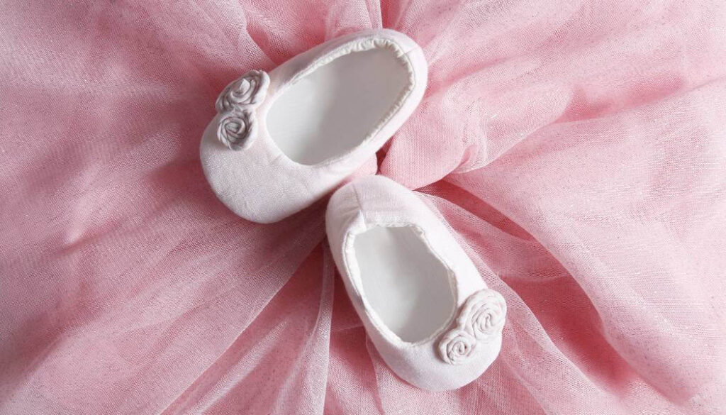 baby girl ballet shoes