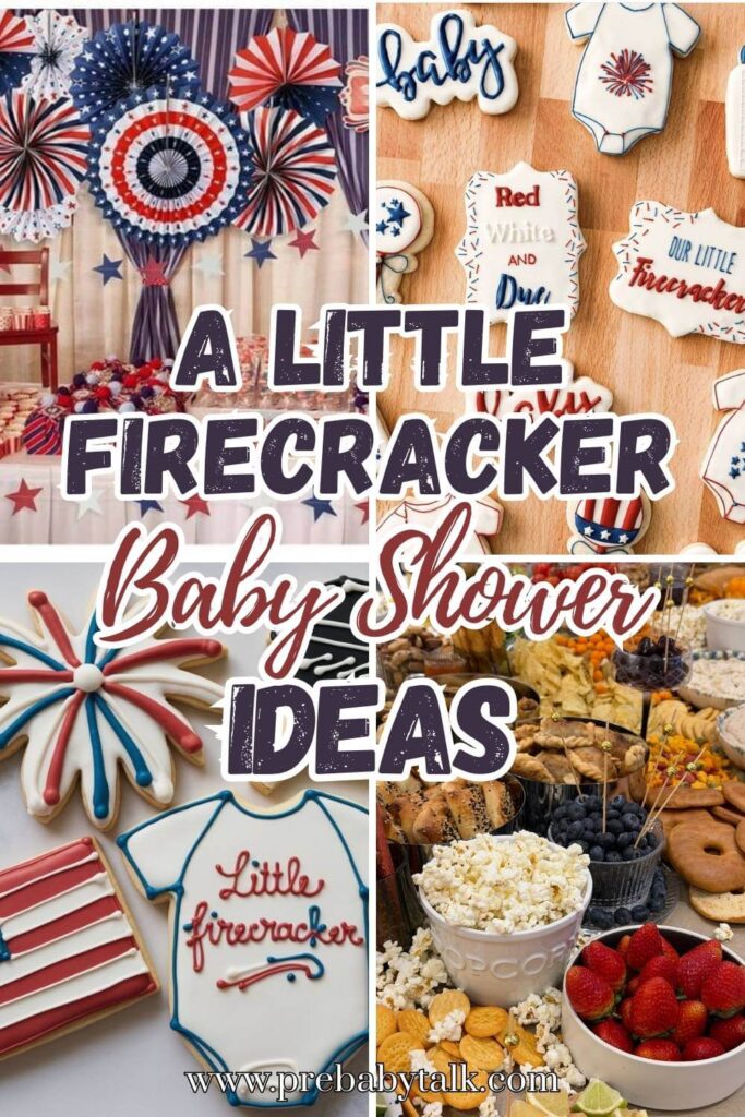 little firecracker baby shower ideas